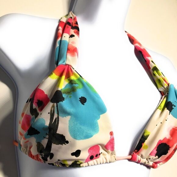 L*Space‎ Floral Bikini Top - Picture 3 of 5